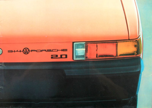 Porsche 914 Modelprogram 1969 Carbrochure (10069)